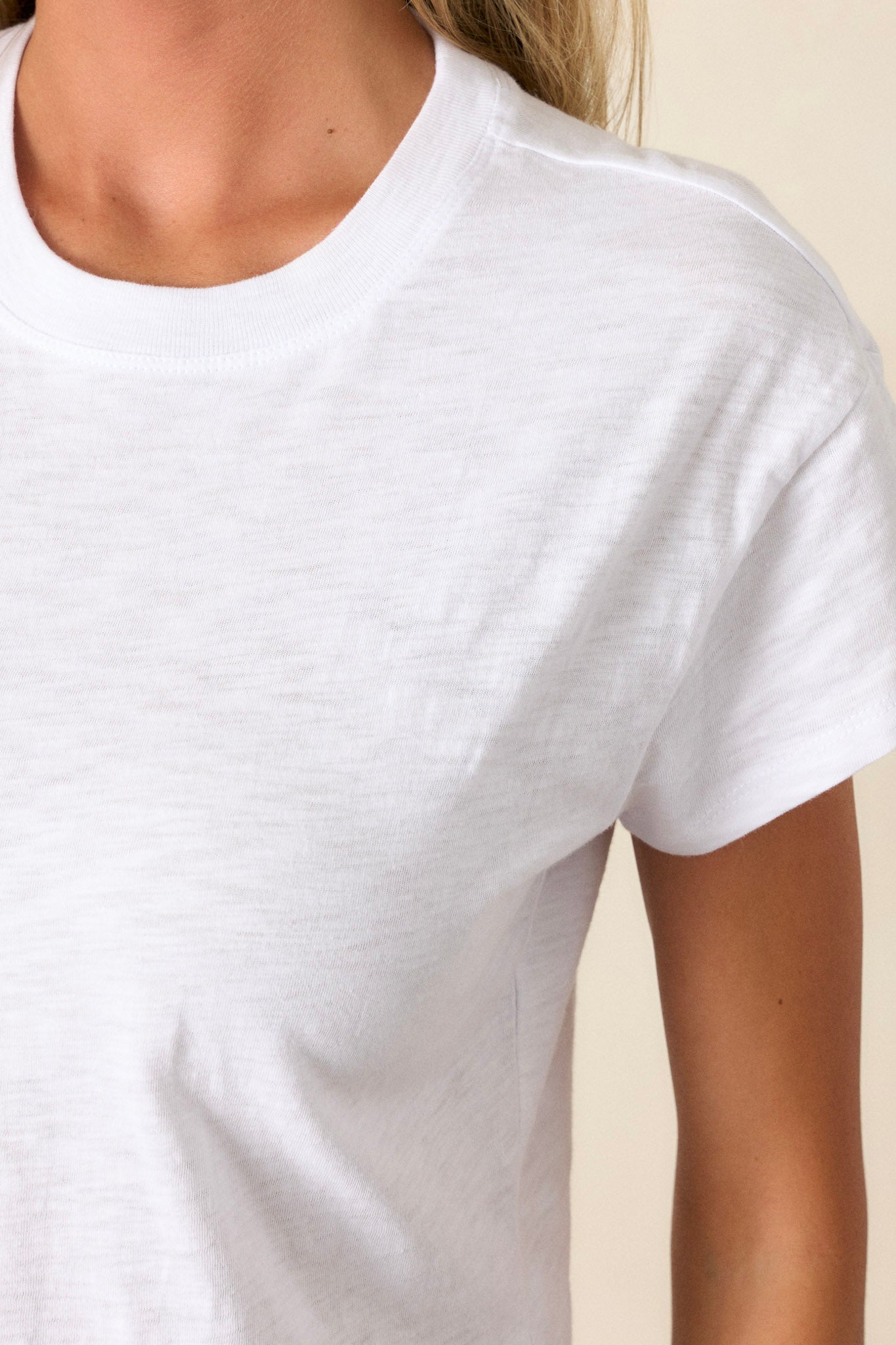 Z Supply Modern White Slub Tee